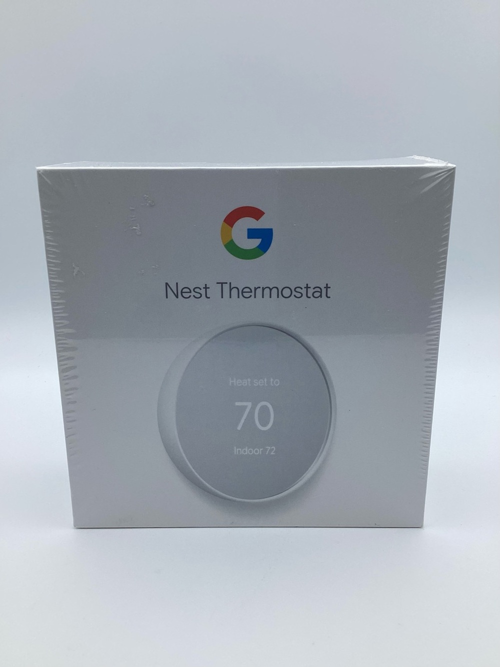 Google Nest Smart Thermostat - Snow Wi-Fi Programmable
